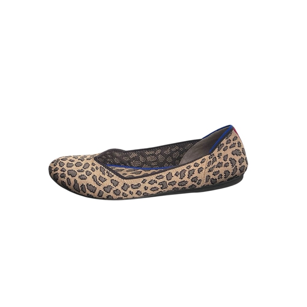 Rothy’s Leopard Print The Point Toe Flats Size 9 - Picture 7 of 12